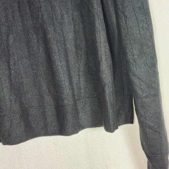 Dockers Black Acrylic Long Sleeve Mock Neck Basic Soft Pullover Sweater Size XL - Picture 5 of 16